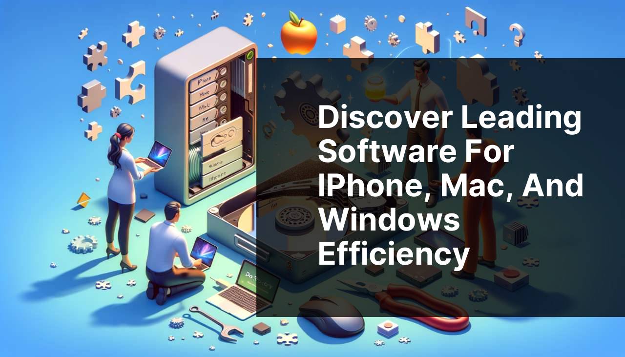 Discover Leading Software for iPhone, Mac, and Windows Efficiency