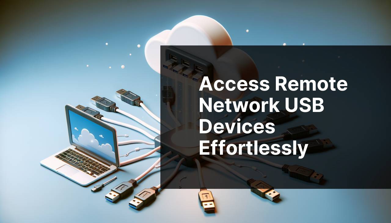 Access Remote Network USB Devices Effortlessly