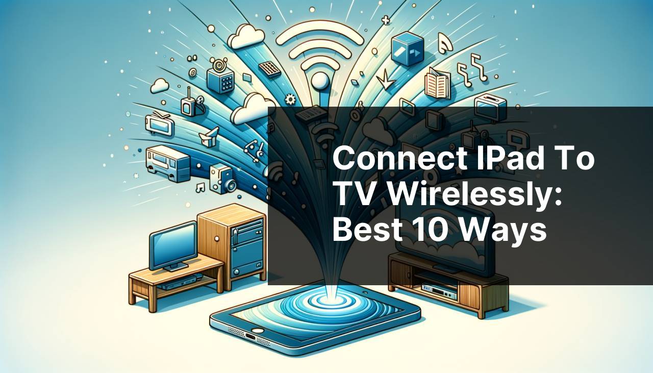 Connect iPad to TV Wirelessly: Best 10 Ways