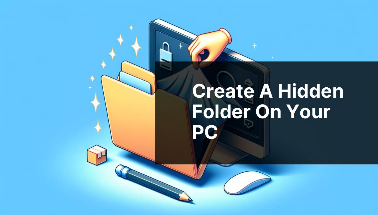 Create a Hidden Folder on Your PC