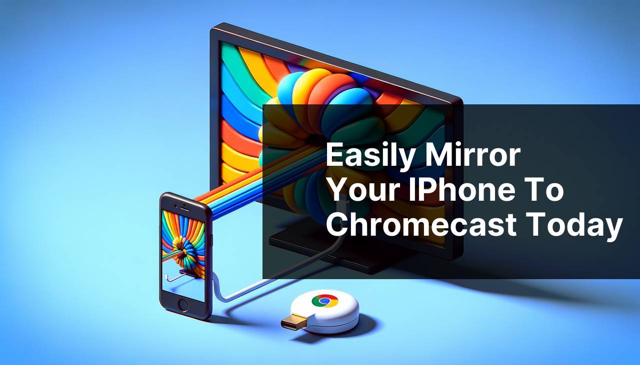 Easily Mirror Your iPhone to Chromecast Today