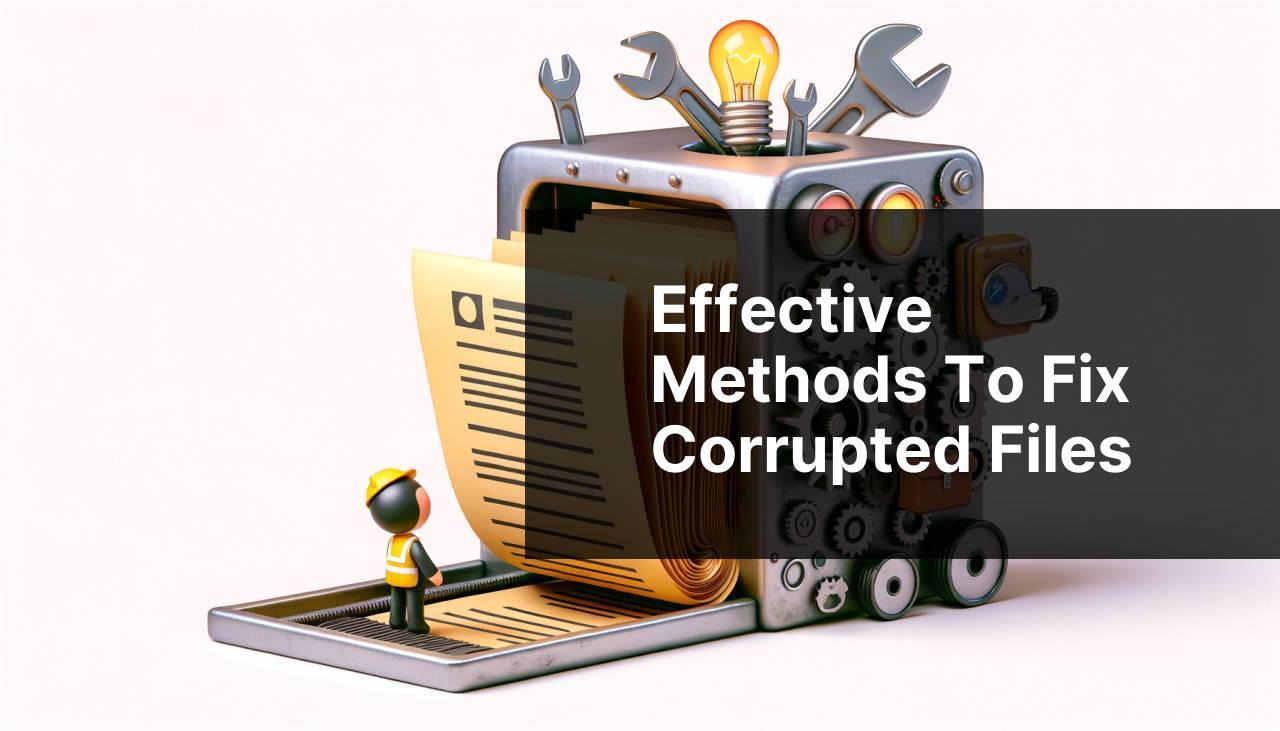 Effective Methods to Fix Corrupted Files