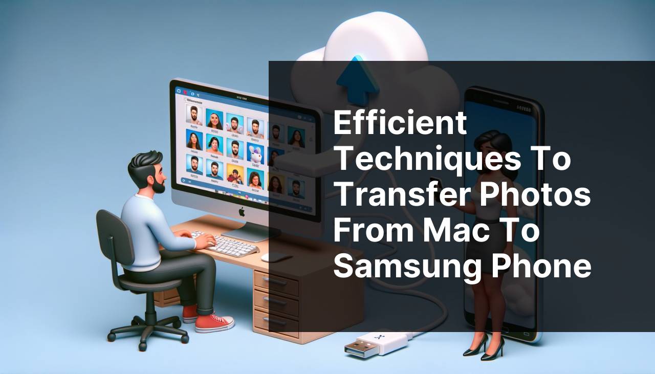 Efficient Techniques to Transfer Photos from Mac to Samsung Phone