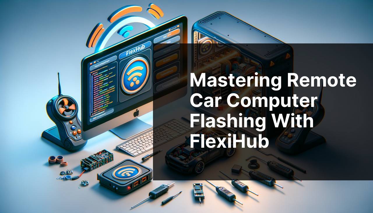 Mastering Remote Car Computer Flashing with FlexiHub