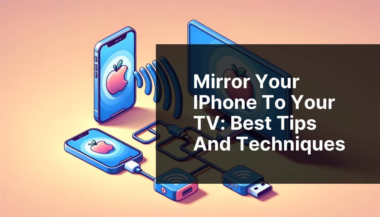 Mirror Your iPhone to Your TV: Best Tips and Techniques