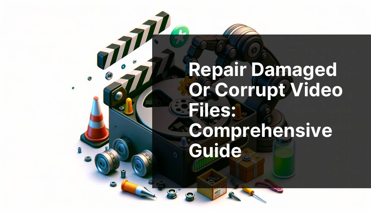 Repair Damaged or Corrupt Video Files: Comprehensive Guide