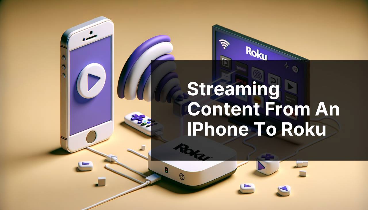 Streaming Content from an iPhone to Roku