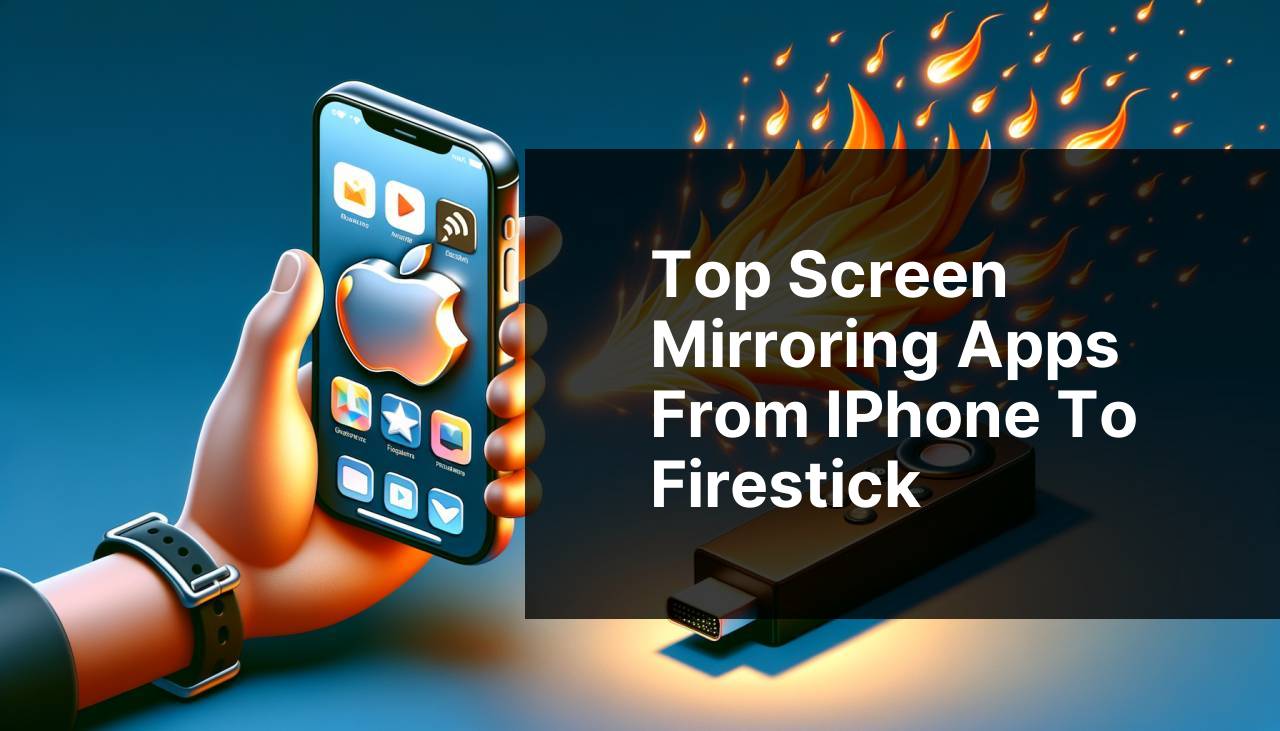 Top Screen Mirroring Apps from iPhone to Firestick