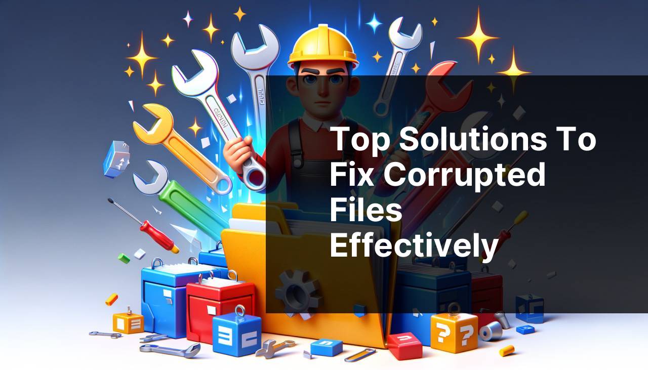 Top Solutions to Fix Corrupted Files Effectively