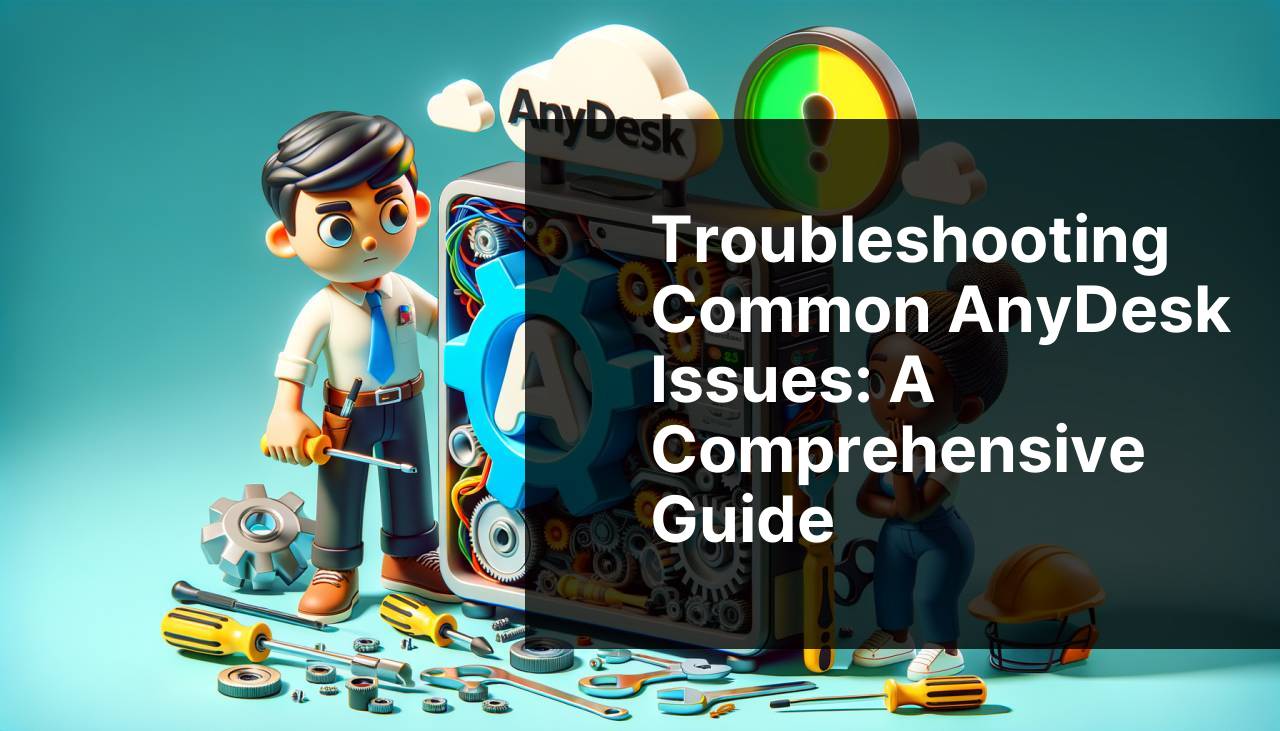 Troubleshooting Common AnyDesk Issues: A Comprehensive Guide