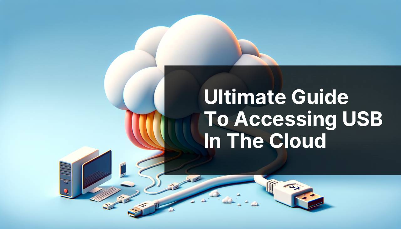 Ultimate Guide to Accessing USB in the Cloud