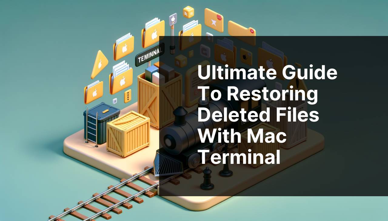 Ultimate Guide to Restoring Deleted Files with Mac Terminal