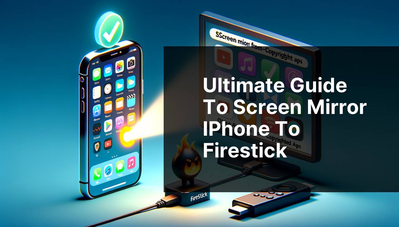 Ultimate Guide to Screen Mirror iPhone to Firestick