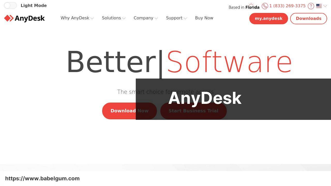 https://www.anydesk.com/ screenshot