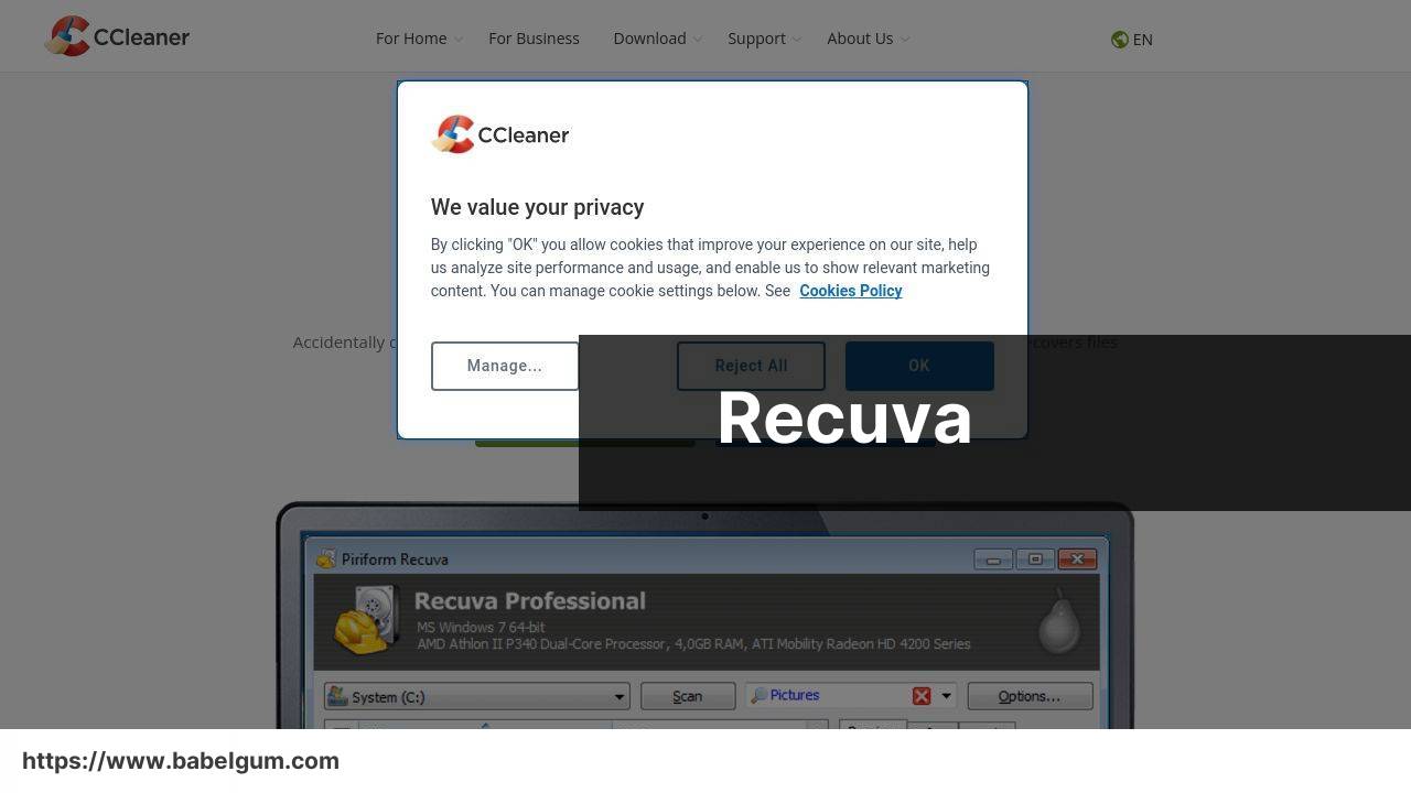 https://www.ccleaner.com/recuva screenshot