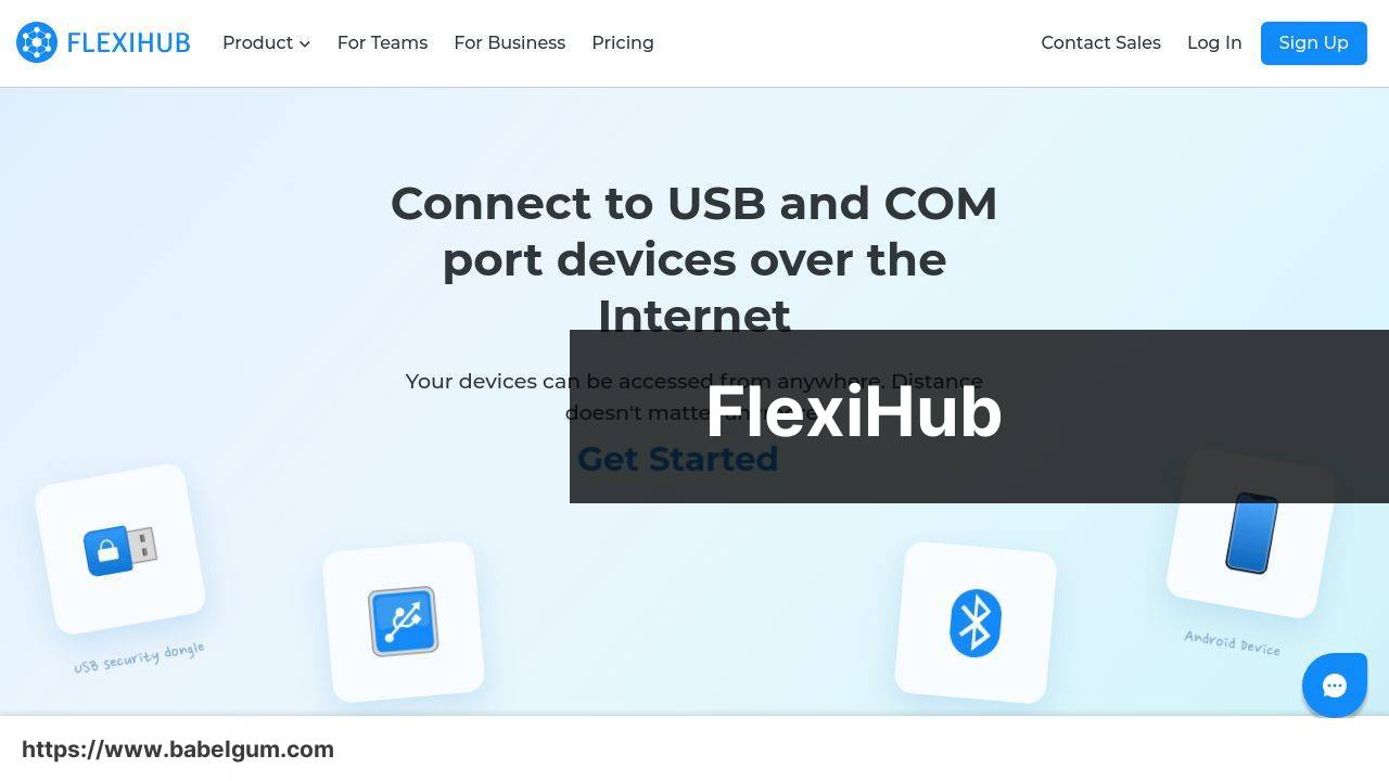 https://www.flexihub.com/ screenshot