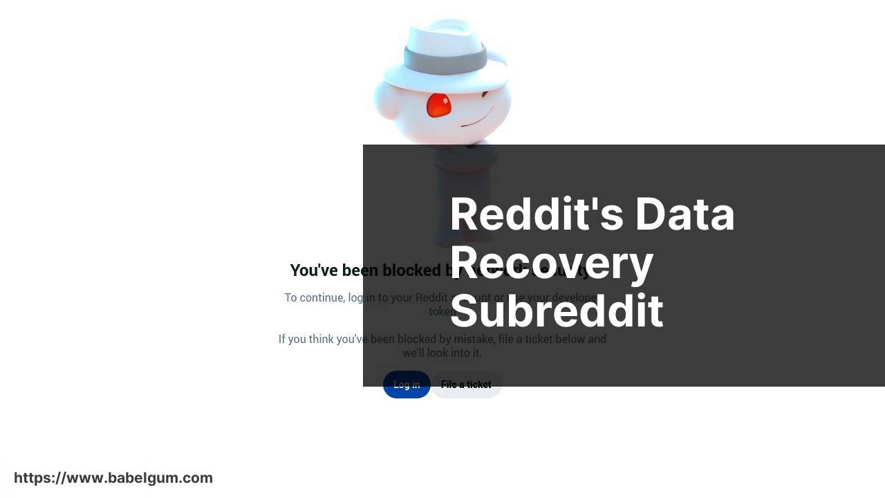 https://www.reddit.com/r/datarecovery/ screenshot