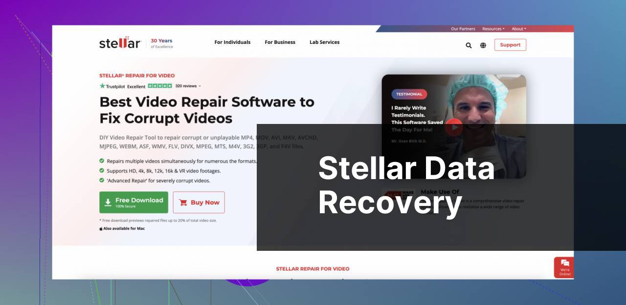 https://www.stellarinfo.com/file-repair screenshot