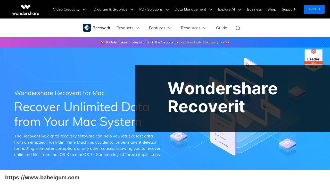 https://www.wondershare.com/data-recovery-mac/ screenshot